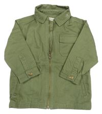 Khaki riflová bunda F&F