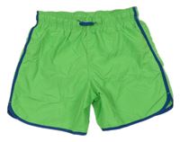 Zeleno-modré plážové kraťasy H&M