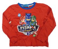 Červené triko s PJ masks