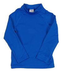 Modré thermo triko Decathlon