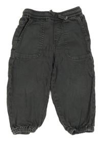 Tmavošedé cuff rifle ZARA