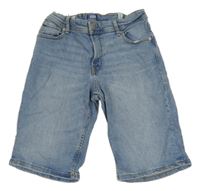 Modré riflové regular kraťasy Jack & Jones
