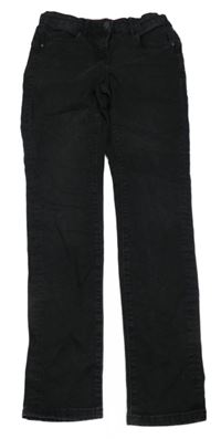 Tmavošedé skinny fit rifle Pepperts