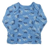 Modré triko s dinosaury Mothercare
