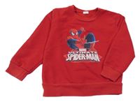 Červená mikina se Spider-manem