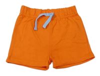 Oranžové bavlněné kraťasy Ergee