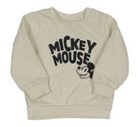 Smetanová mikina s Mickeym Primark