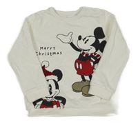 Bílá mikina s Mickeym C&A