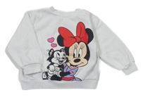 Bílá mikina s Minnií H&M