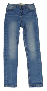 Modré skinny rifle Denim Co