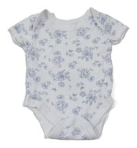 Bílo--modré květované body Matalan