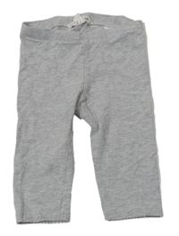 Šedé melírované capri legíny H&M