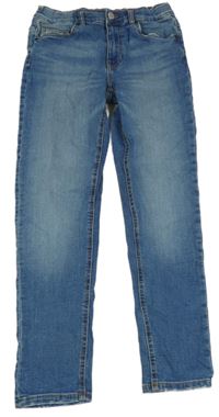 Modré skinny rifle ZARA