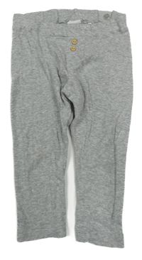 Šedé melírované lehké turecké tepláky H&M