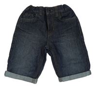 Tmavomodré riflové kraťasy Denim Co.