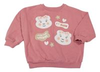 Růžová mikina s Blush George