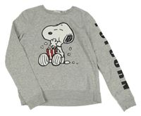 Šedá mikina se Snoopym H&M