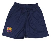 Tmavomodré fotbalové kraťasy - FC Barcelona 