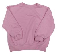 Světlerůžová oversize mikina Primark