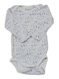 Bílo-modro-zelené body se slony Impidimpi