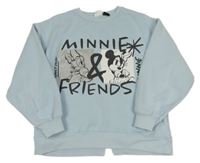 Světlemodrá mikina s Minnie a Daisy ZARA