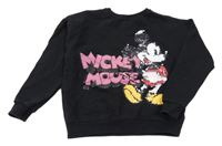 Černá mikina s Mickeym Zara