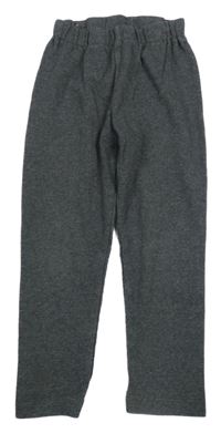 Šedé žebrované legíny H&M