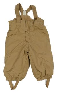 Béžové šusťákové funkční oteplovačky H&M