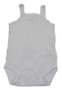 Bílé žebrované body Zara