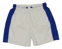 Modro-bílé sportovní kraťasy SHAMP 