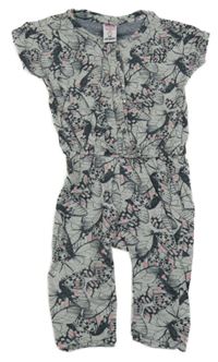 Šedý overal s motýly Tumble´n dry