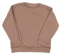 Starorůžovohnědá mikina PRIMARK