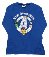 Modré triko s Avengers Disney