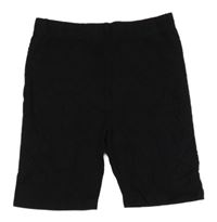 Černé elastické funkční sportovní kraťasy Decathlon