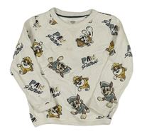 Smetanová mikina s Paw Patrol C&A