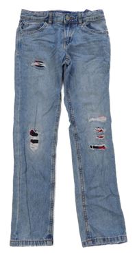 Modré skinny rifle s prošoupáním TERRANOVA
