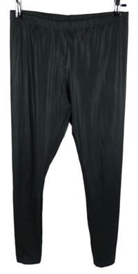 Dámské černé lesklé legíny H&M