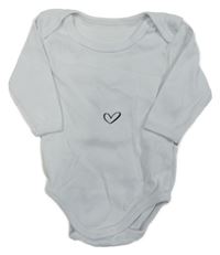 Bílé body se srdíčkem Civil Baby