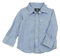Světlemodrá pruhovaná košile H&M