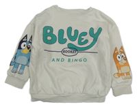 Smetanová mikina s Bluey 