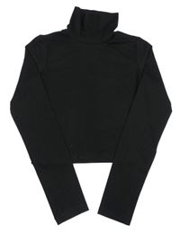 Černý crop rolák H&M
