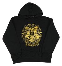 Černo-zlatá mikina s kapucí - Harry Potter 