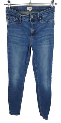 Dámské modré skinny rifle River Island 