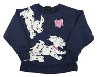 Tmavomodrá mikina - 101 Dalmatinů Primark