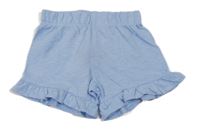 Světlemodré kraťasy s volánky Primark