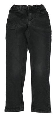 Tmavošedé skinny rifle Kiabi 