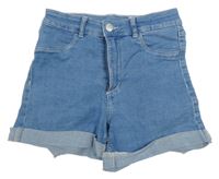 Modré riflové kraťasy H&M