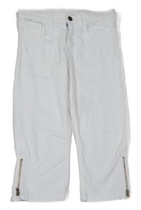 Bílé capri rifle H&M