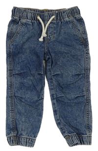 Modré melírované cuff rifle H&M