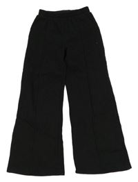 Černé flare tepláky Matalan